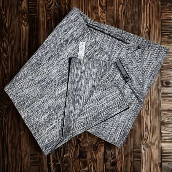 Lululemon Vinyasa Scarf Rulu Space Dye Camo Seal Grey Deep Coal Snap Wrap NWOT - Picture 1 of 10